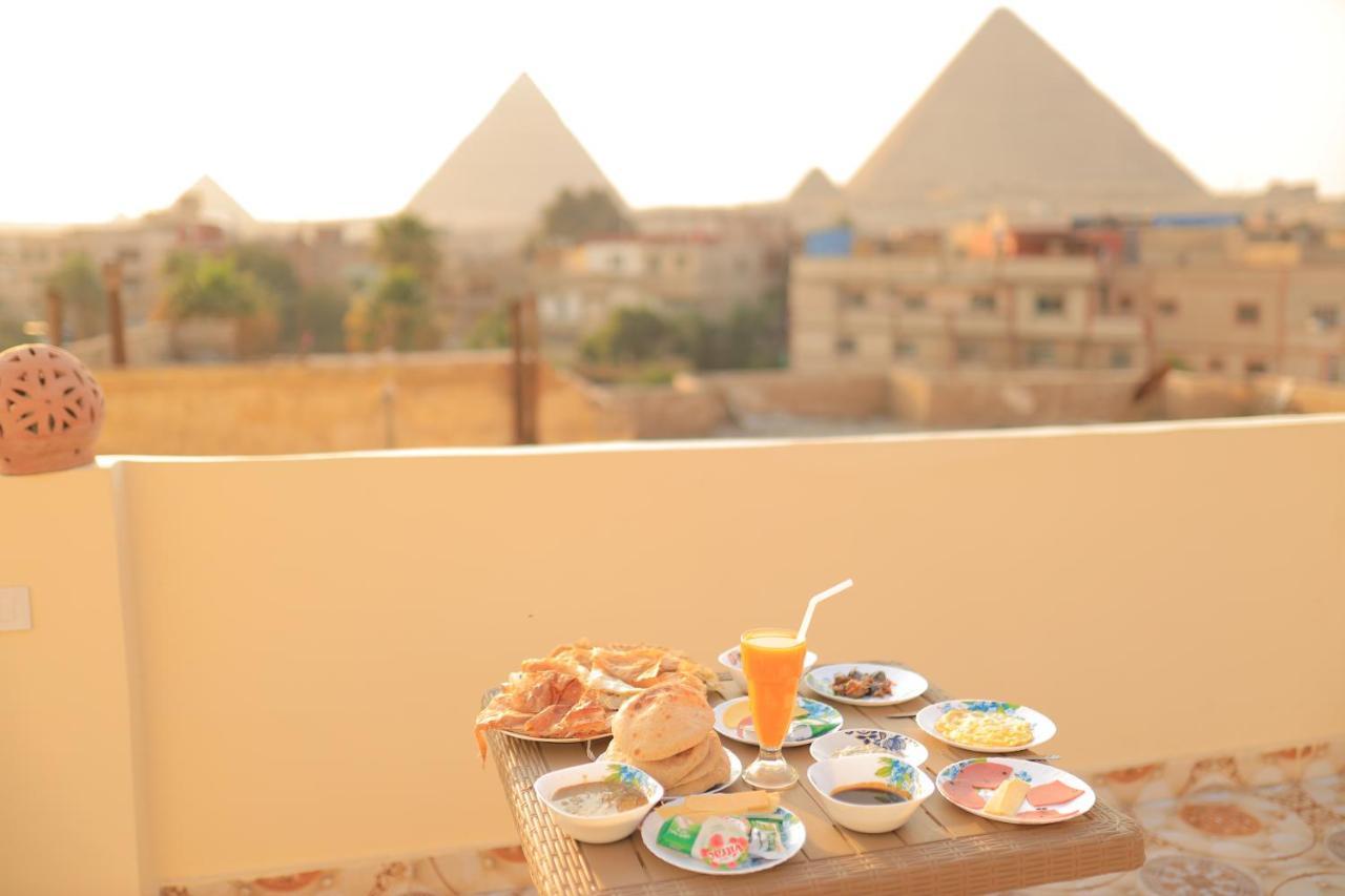 Magic Golden Pyramids View Hotel Kafret el-Gabal Exterior foto