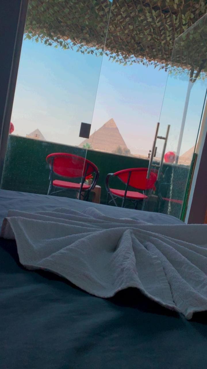 Magic Golden Pyramids View Hotel Kafret el-Gabal Exterior foto